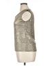 Calvin Klein Metallic Silver Sleeveless Top Size XL (estimated) - photo 5