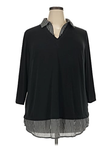 Adrianna Papell 3/4 Sleeve Blouse (view 1)