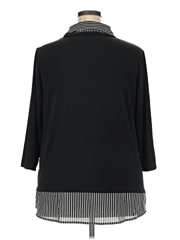 Adrianna Papell 3/4 Sleeve Blouse (view 2)