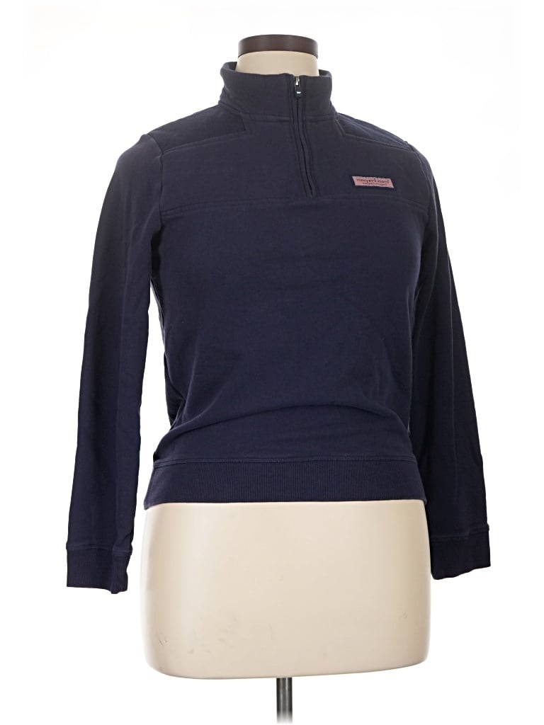 Pre-owned Vineyard Vines Performance Turtleneck Sweater In Blue
