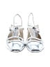 Jimmy Choo Metallic Silver Heels Size EU 37 - photo 2