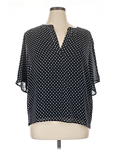 Ann Taylor Short Sleeve Blouse (view 1)
