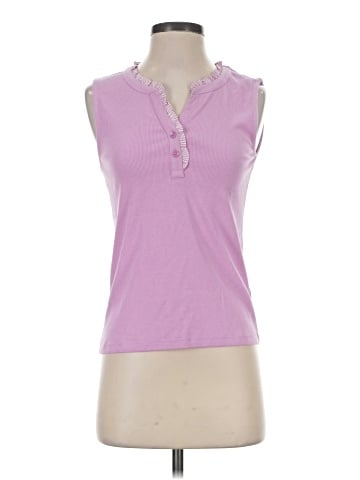 J.Crew Factory Store Sleeveless T-Shirt (view 1)