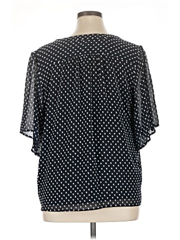 Ann Taylor Short Sleeve Blouse (view 2)