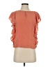 Papaya 100% Polyester Orange Short Sleeve Blouse Size S - photo 1