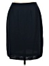 Rafael 100% Polyester Solid Black Formal Skirt Size 10 - photo 1