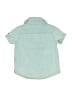 Carter's 100% Cotton Teal Short Sleeve Button-Down Shirt 3-6 MO / 6 MO - photo 2