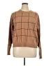 T Tahari Plaid Tan Pullover Sweater Size XL (estimated) - photo 1