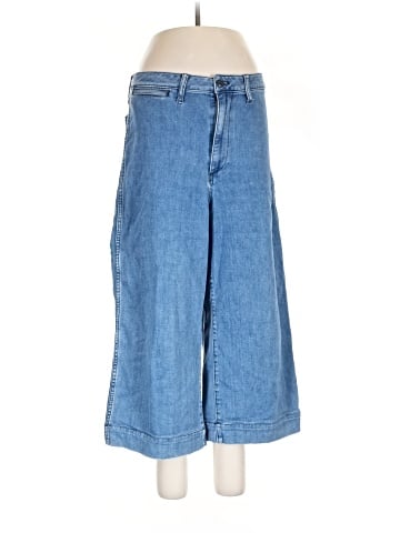 Madewell Emmett Wide-Leg Crop Jeans in Rosalie Wash (view 1)