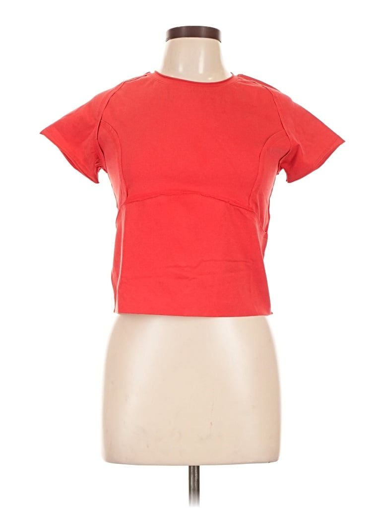 Pre-owned Eesome Short Sleeve T-shirt In Red