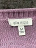 Ella Moss Solid Purple Pullover Sweater Size M - photo 7