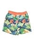 Mini Boden 100% Polyester Tropical Orange Board Shorts Size 4-5 - photo 1