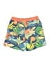 Mini Boden 100% Polyester Tropical Orange Board Shorts Size 4-5 - photo 2
