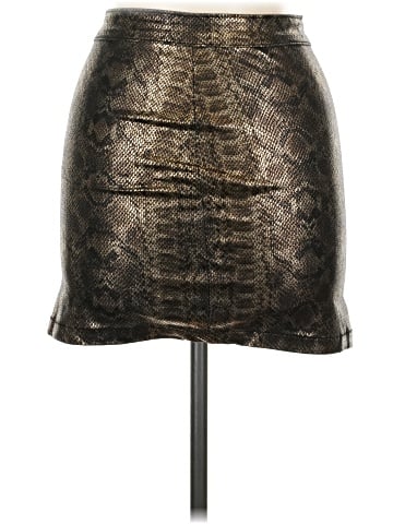 Momokrom Faux Leather Skirt (view 2)