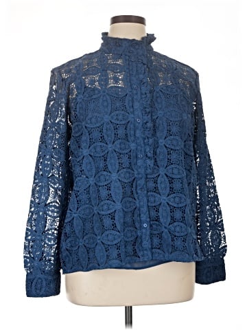 Ann Taylor Long Sleeve Blouse (view 1)