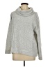 Lands' End Silver Turtleneck Sweater Size L - photo 1