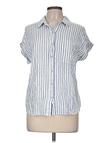 Be Cool Short Sleeve Button-Down Shirt (view 1)
