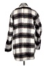 Avec Les Filles Plaid Brown Coat Size M - photo 2