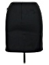 Samantha 100% Polyester Black Casual Skirt Size 14 Petite - photo 2
