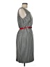 Kasper Houndstooth Gray Casual Dress Size 8 - photo 4