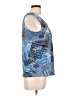 Jones Studio Blue Sleeveless Blouse Size L - photo 4