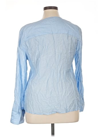 Halogen Long Sleeve Blouse (view 2)