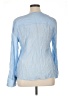 Halogen Blue Long Sleeve Blouse Size XL - photo 2