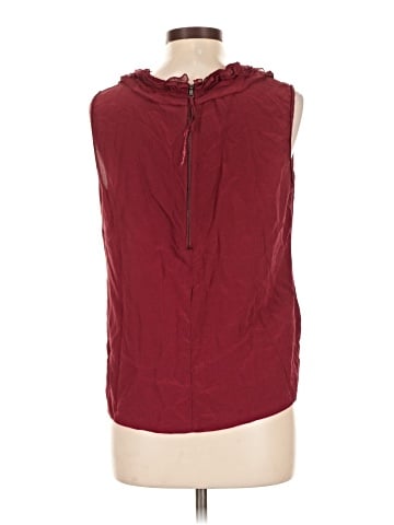 T Tahari Sleeveless Silk Top (view 2)
