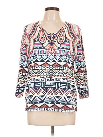Chico's 3/4 Sleeve Blouse (view 1)