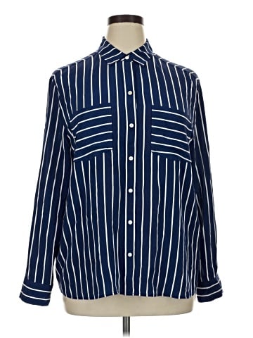 Tommy Bahama Long Sleeve Silk Top (view 1)