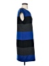 Max Studio Color Block Blue Casual Dress Size S - photo 4
