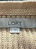 Ann Taylor LOFT 100% Cotton Tan Pullover Sweater Size L - photo 7