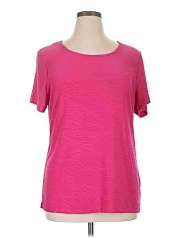 JM Collection Short Sleeve Top (view 1)