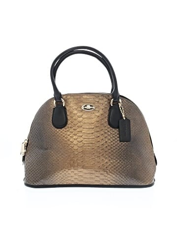 Coach Factory Leather Satchel (view 1)