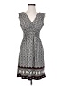 Max Studio Paisley Gray Casual Dress Size S - photo 1