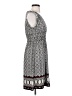 Max Studio Paisley Gray Casual Dress Size S - photo 4