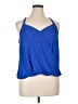 DAILYLOOK 100% Polyester Blue Sleeveless Blouse Size XL - photo 1