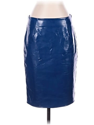 D&G Dolce & Gabbana Faux Leather Skirt (view 1)