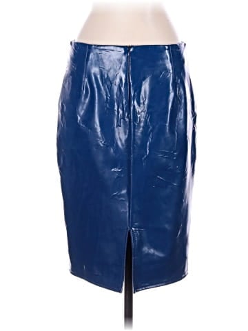 D&G Dolce & Gabbana Faux Leather Skirt (view 2)