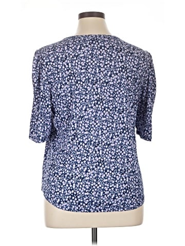 Lands' End Short Sleeve Blouse (view 2)