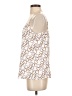 Ann Taylor 100% Polyester Ivory Sleeveless Top Size S - photo 5