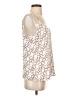Ann Taylor 100% Polyester Ivory Sleeveless Top Size S - photo 4