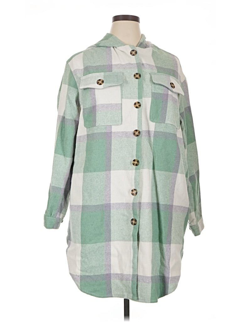 Pre-owned One 5 One Coat In Green