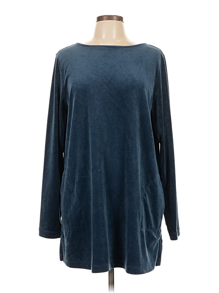 Pre-owned Purejill Pullover Sweater In Blue