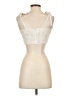 Missguided Ivory Sleeveless Top Size 4 - photo 2