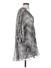 Diane von Furstenberg Silver Kimono Size 0 - photo 4