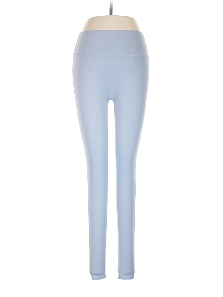 Pre-owned Set Active Yoga Pants In Blue