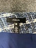 Aqua 100% Polyester Tweed Blue Denim Skirt Size XL - photo 4