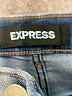 Express Hearts Blue Jeans Size 4 - photo 7