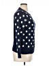 Faded Glory 100% Acrylic Polka Dots Blue Pullover Sweater Size 16 - photo 4